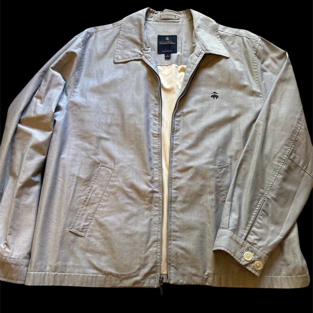 Brooks Brothers cotton casual jacket L